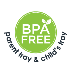 BPA Free parent tray and child's tray